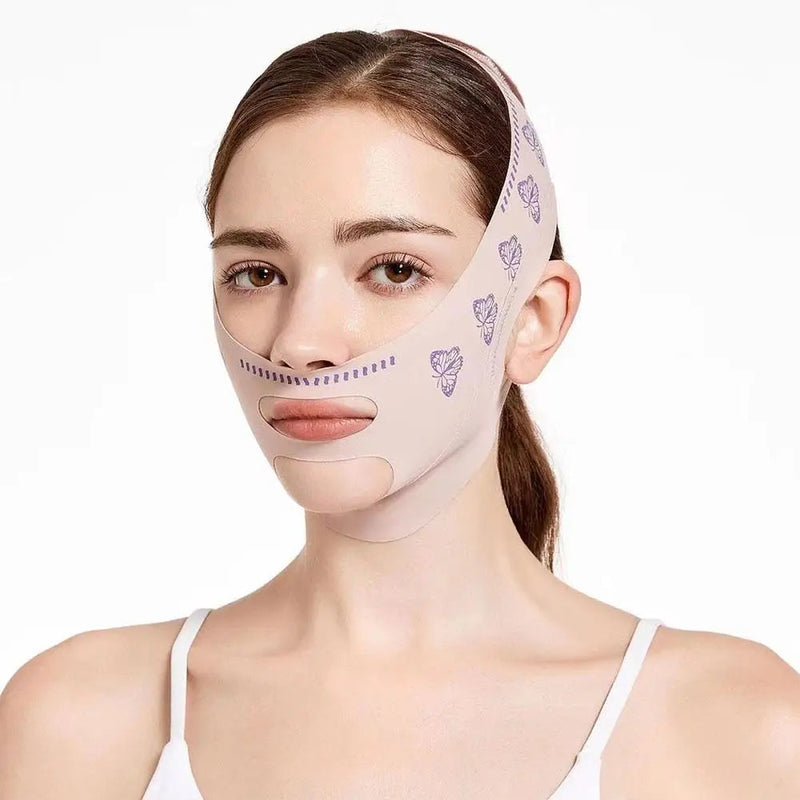 Face Slim™ - Máscara de Contorno Facial Afina, Modela o Rosto e Reduz Papada